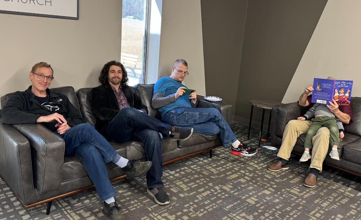 The welcome lounge